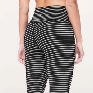Lululemon athletica striped leggings
